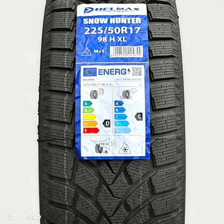 225/50 R17 Delmax, Snow Hunter 98H, Iarna M+S - 2