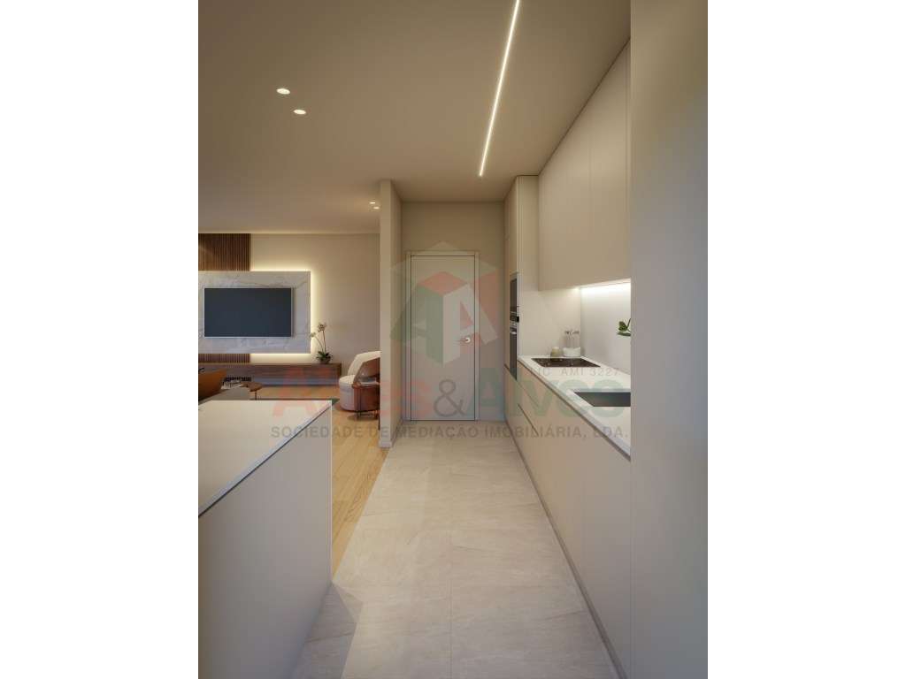 Magnólias Plaza - Apartamento T2 - c/ terraço - Em Construção - Maia-9