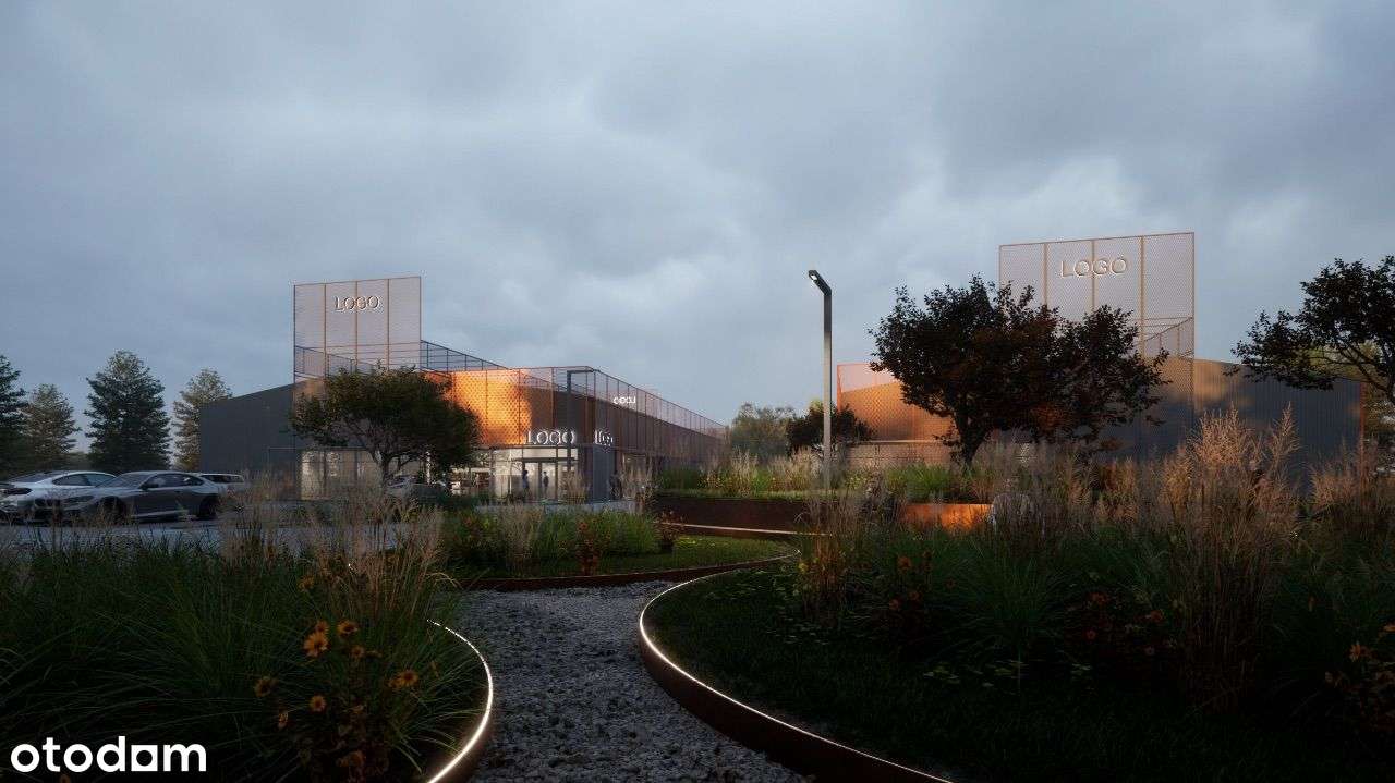 Działka z MPZP i koncepcją parku handlowego-1