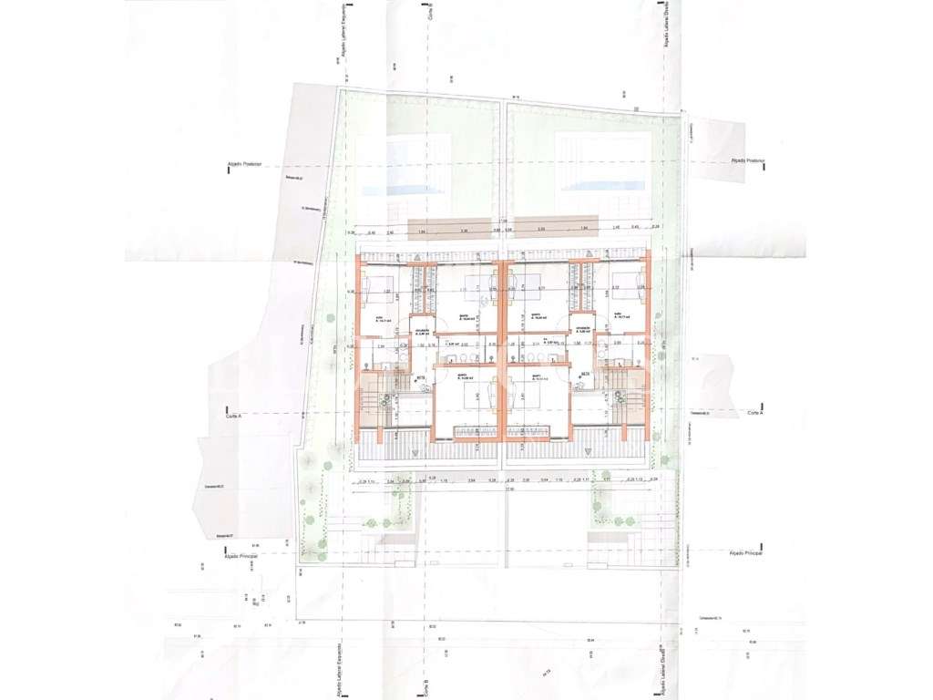 Moradias Geminadas T4 com piscina e garagem - Aires, Palmela-16