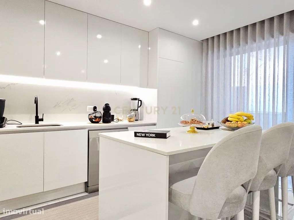 Apartamento T3 Novo com 2 casas de banho e energia A+-34