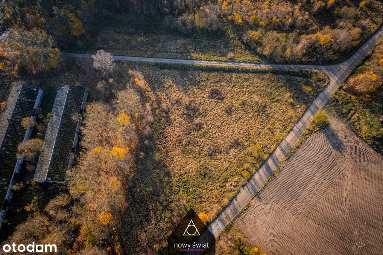 Działka inwestycyjna 76 ar| Grabowo Kościerskie|MPZP| Bez prowizji-0