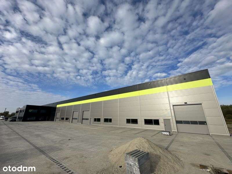 Nowoczesna hala magazynowo-produkcyjna z częścią b-4