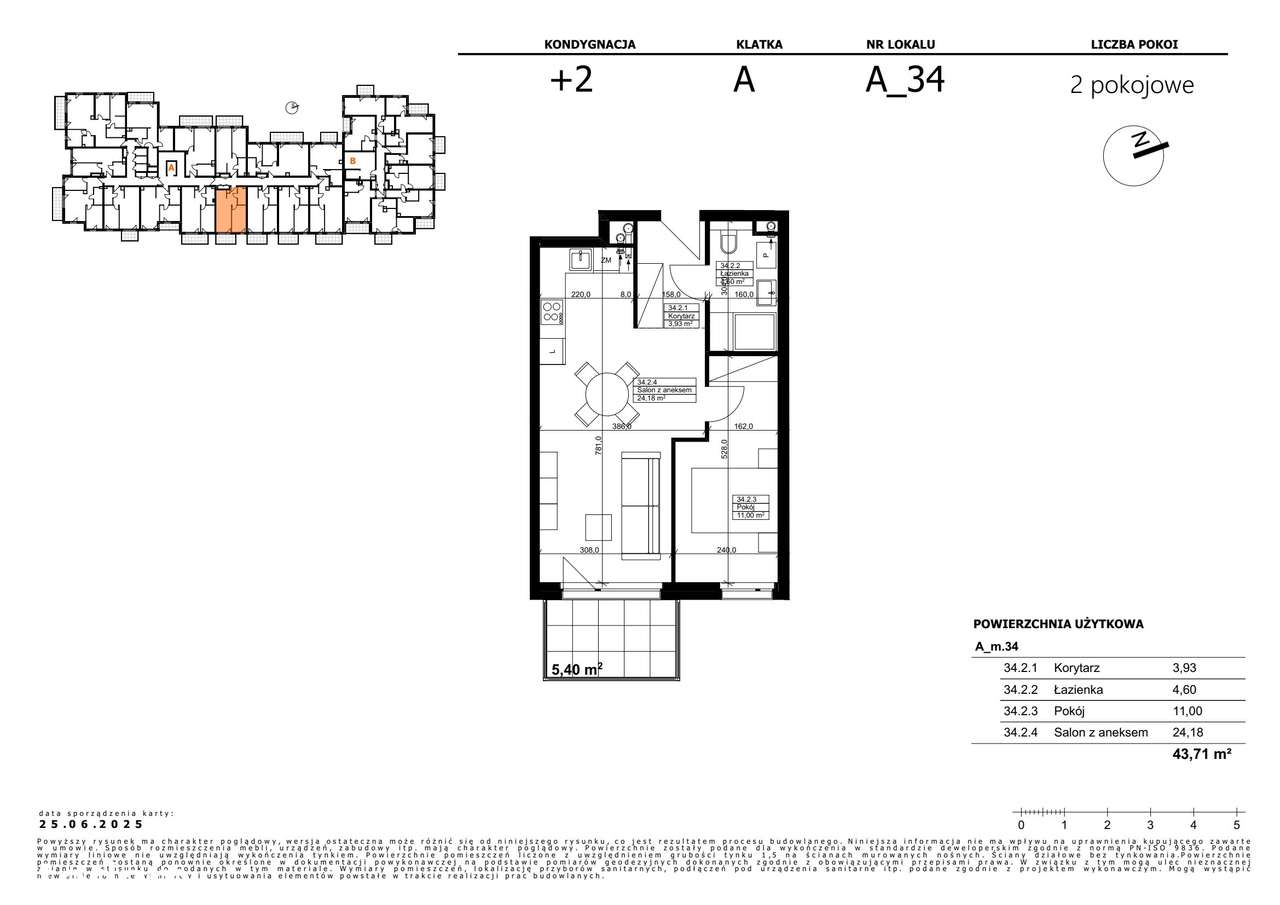 Wilkońskich 3 | mieszkanie 2-pok. | A_m.32 - Pełny obrazek: 2/7