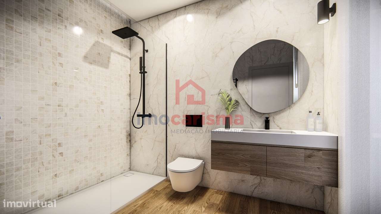 Moradia T3 Totalmente Remodelada em Santo Tirso-14