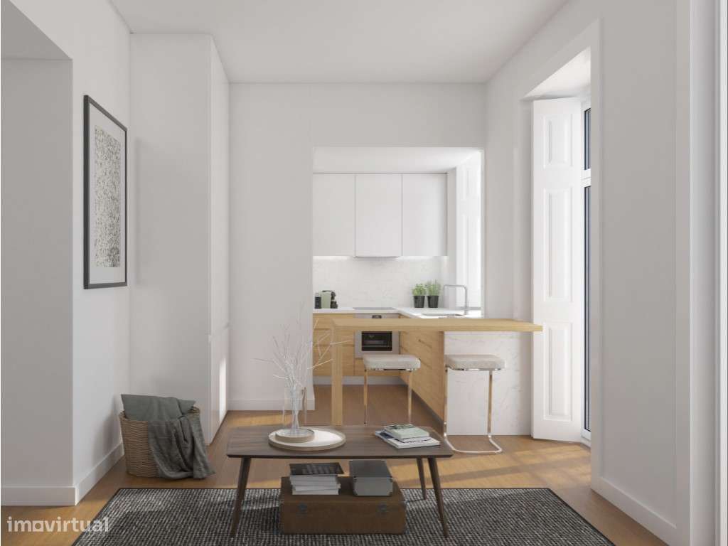 Apartamento T2, varanda, Anjos Lisboa-8