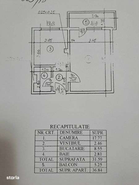 Garsoniera mare 37m², et.4/10 Proprietar