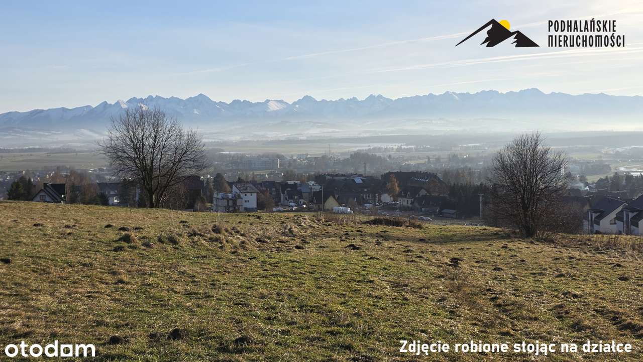 Widokowa działka budowlana w Nowym Targu-5