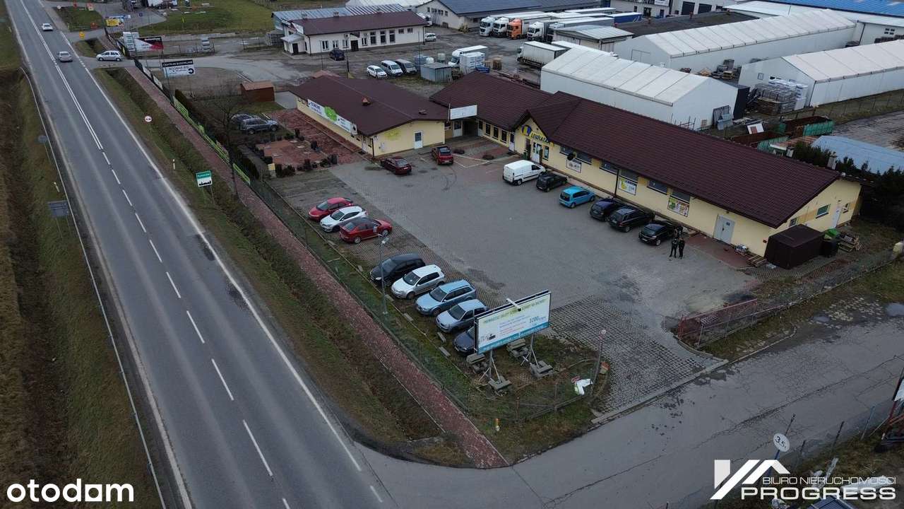 Nieruchomość inwestycyjna 33a, budynki handl. – usł. 720m2 - RYMANÓW-2