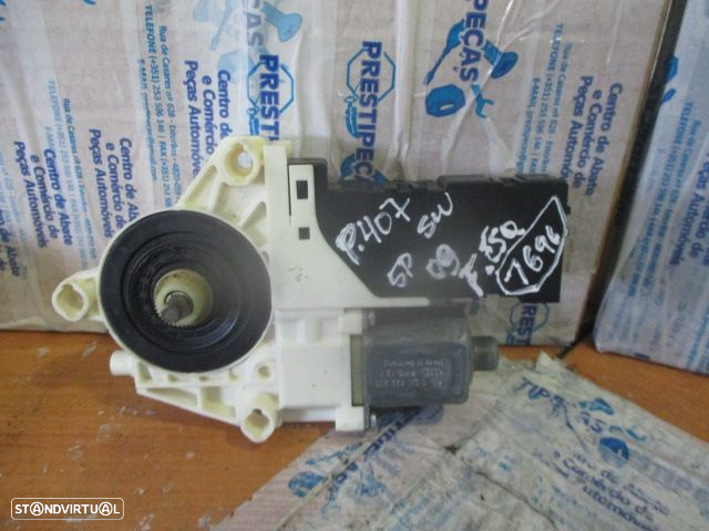 Motor Elevador Vidro 9663036680 PEUGEOT 407 SW 2009 FE PEUGEOT 407 PHASE 1 2007 1.6HDI 110CV 4P CINZA F ESQ - 3