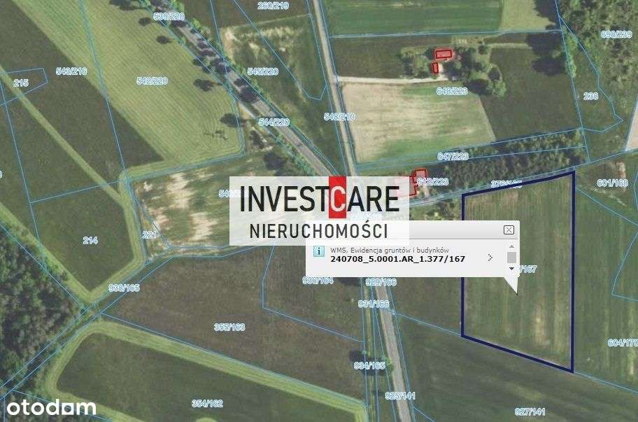 Działka rolna na sprzedaż. - Pełny obrazek: 4/5