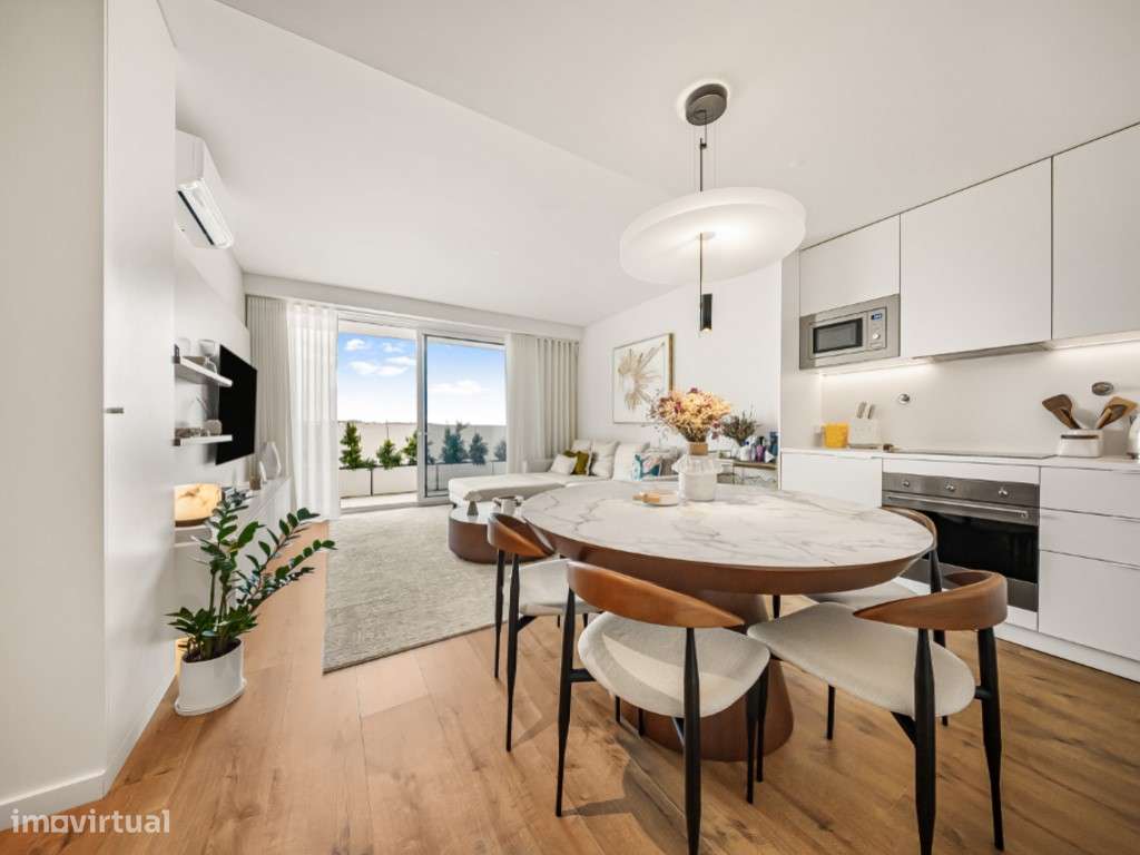 Apartamento T2 em Condomínio Privado com Piscina e Ginásio - Colina...-21