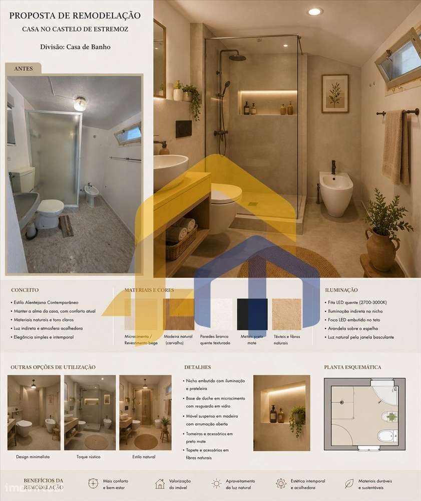 Moradia T1 com Jardim | Dentro da Muralha de Estremoz-9