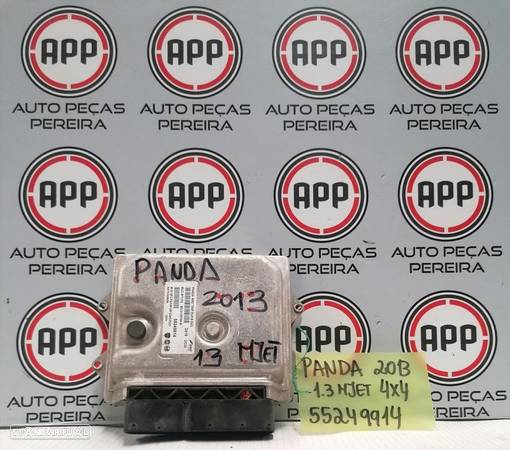 Centralina motor Fiat Panda 2013 1.3 MJET, referência 55249914. - 1