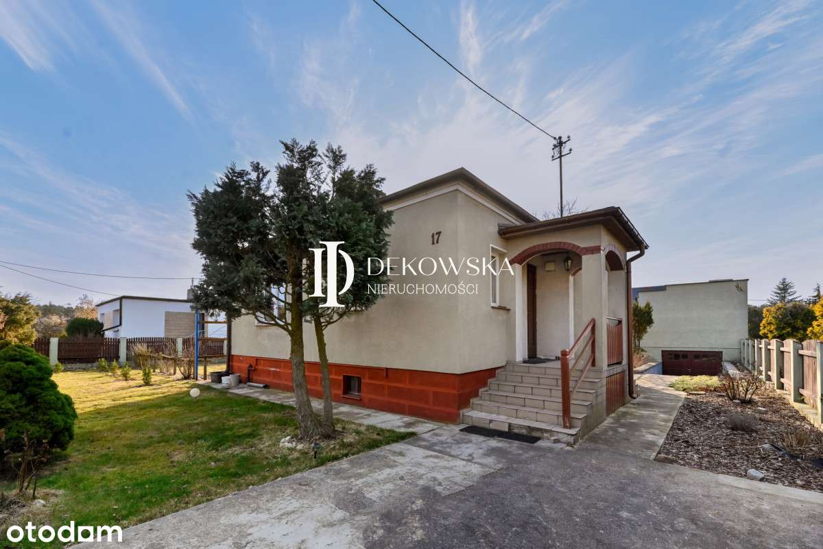 Dom parterowy z działką 776m2 na Wrzosach