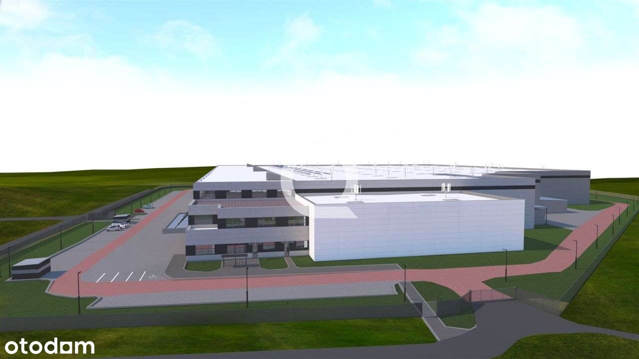 Działka 6,6ha z Pnb obiektu magazynowego-7