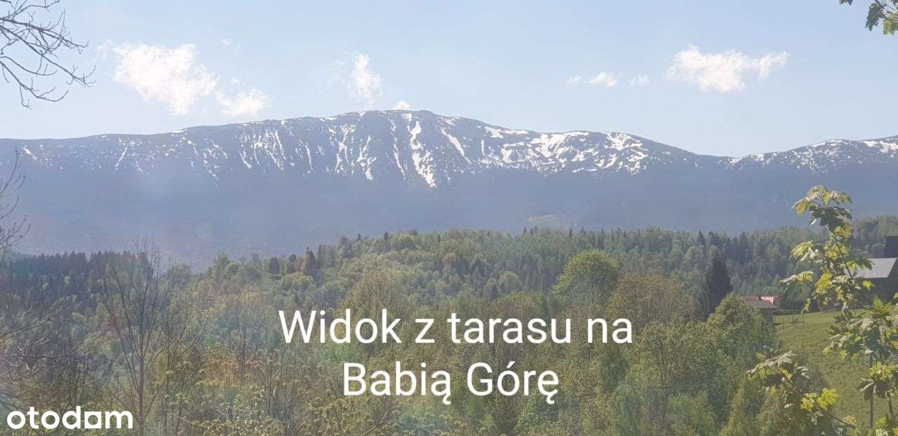 Dom z drewna działka widokowa Zawoja Babia Góra-9
