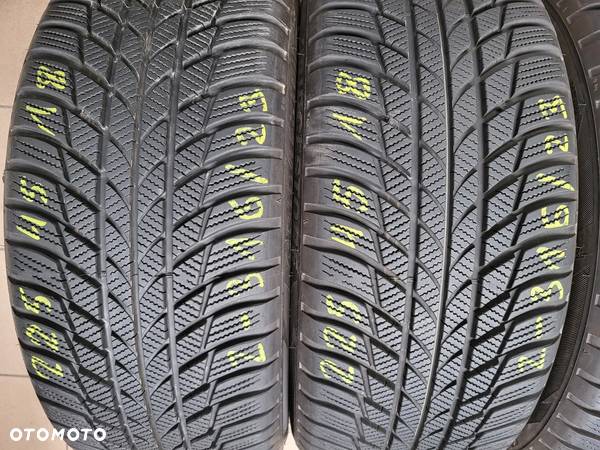 225/45r18 91H MO (Z316/23)003 4szt 7/7,5mm Blizzak LM001 BRIDGESTONE 2021r ZIMOWE - 3