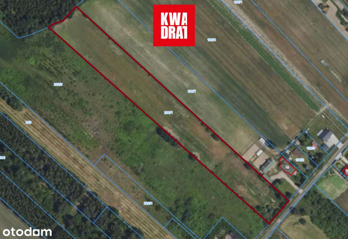 Piękna działka rolna - Lindów, 1,8 ha-1