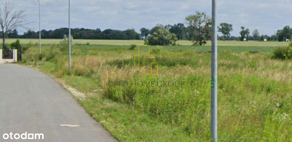 Żórawina, działka budowlana 1531 m2, media - Pełny obrazek: 5/6