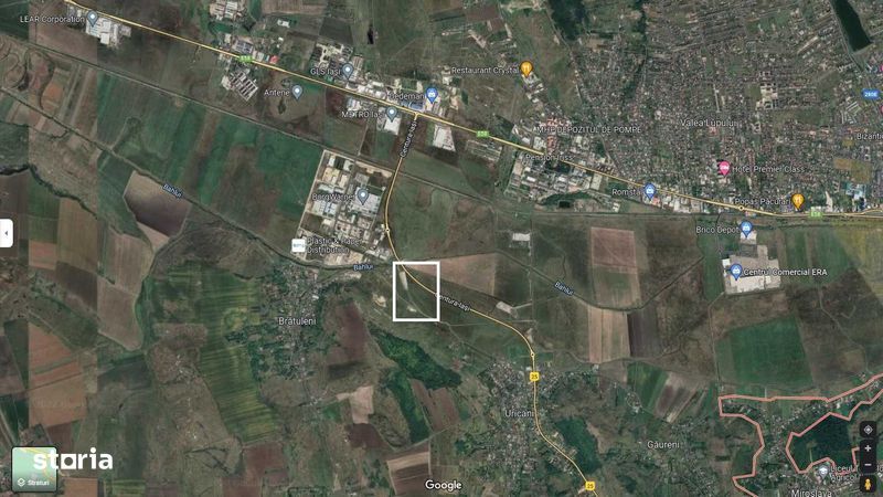 Teren 2,6 Ha Intravilan Industrial Centura Miroslava Uricani Iasi