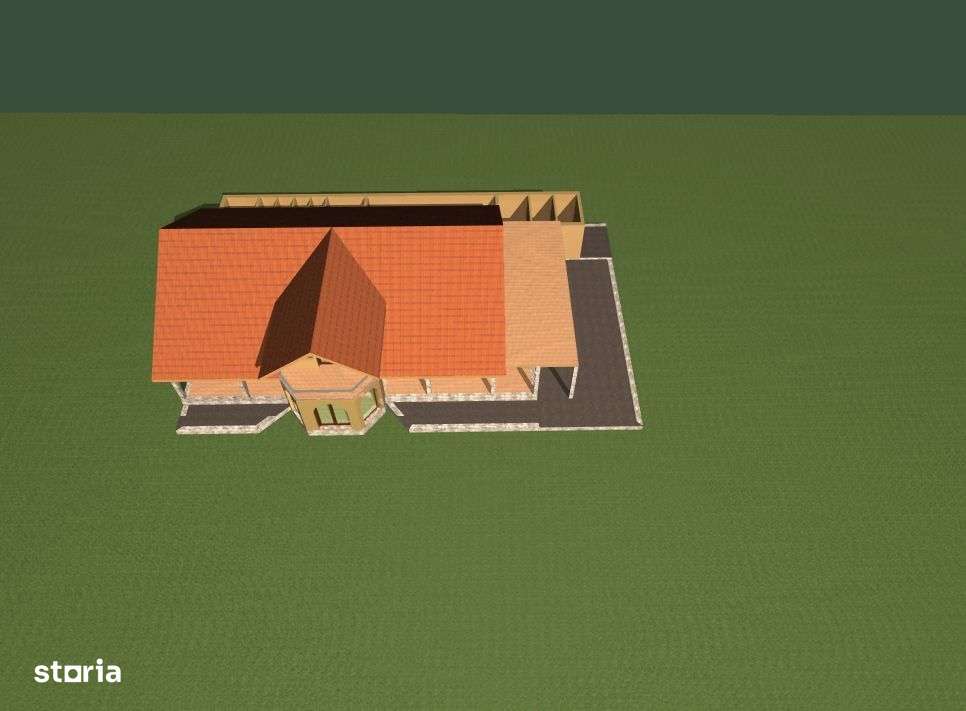 Teren plus constructie in curs de edificare, 5350 mp, Zona Iara - Imagine principală: 4/6