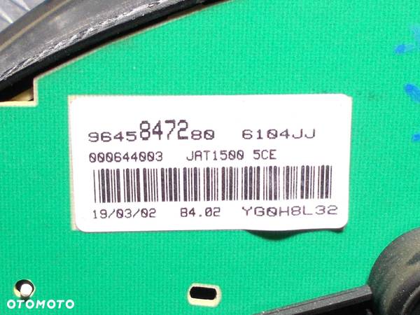 Peugeot 206 CC licznik zegary 1.6 16V - 3