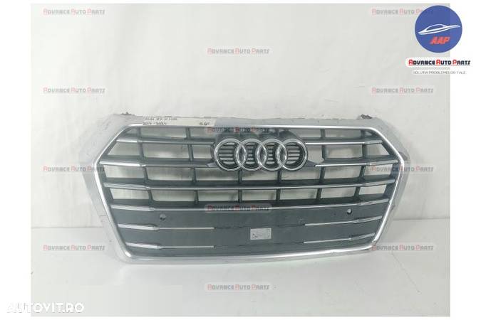 Grila Centrala Audi Q5 S Line 2017 2018 2019 2020 originala - 2