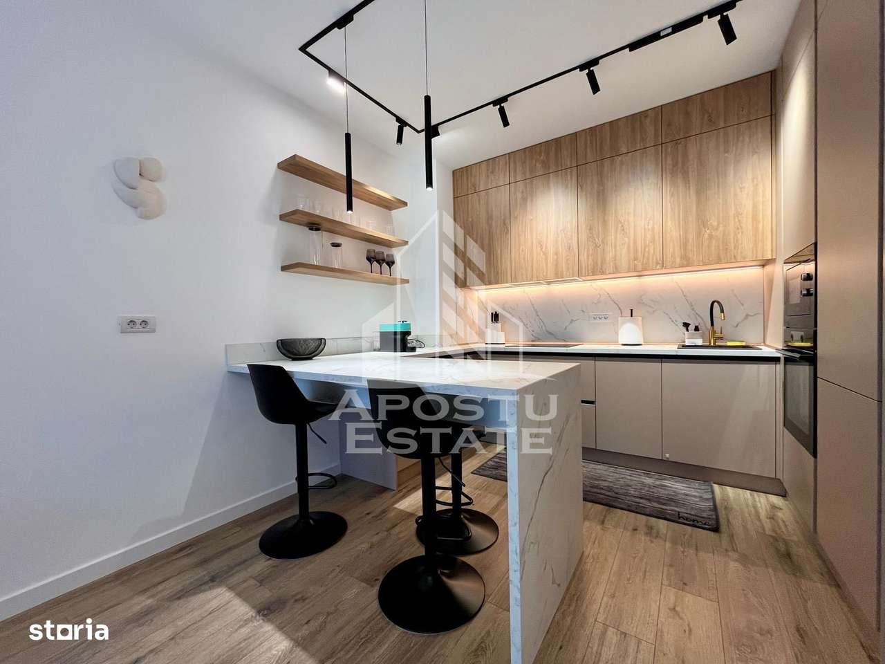 Apartament de lux cu 2 camere, open space, zona Torontalului - Imagine principală: 5/13