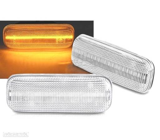 PISCAS LATERAIS W163 LED DINÁMICO BRANCO CLASE ML 98-05 - 4