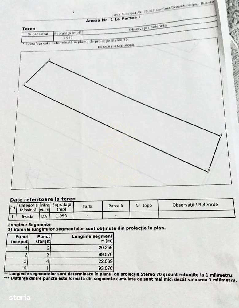Teren intravilan 1953 mp utilitati- 4800 E/ ar Zona Valea Sigmirului - Imagine principală: 5/5