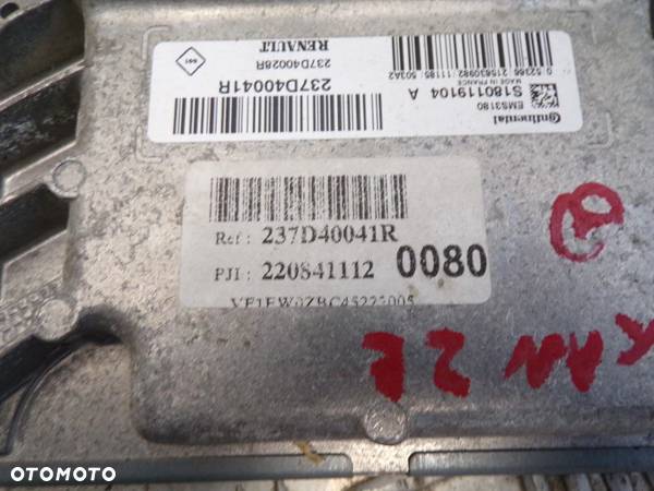 STEROWNIK ECU SILNIKA RENAULT KANGOO II 2 ZE ORG - 3