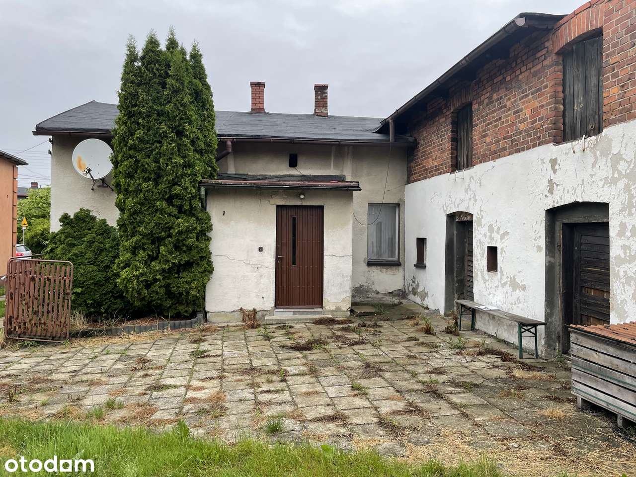 Stare Tarnowice dom do remontu z ładną ustronną działką