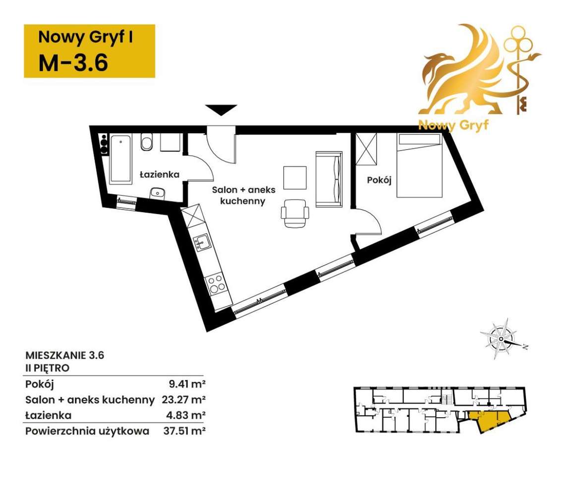 Mieszkanie w centrum Szczecinka z windą - Pełny obrazek: 5/14