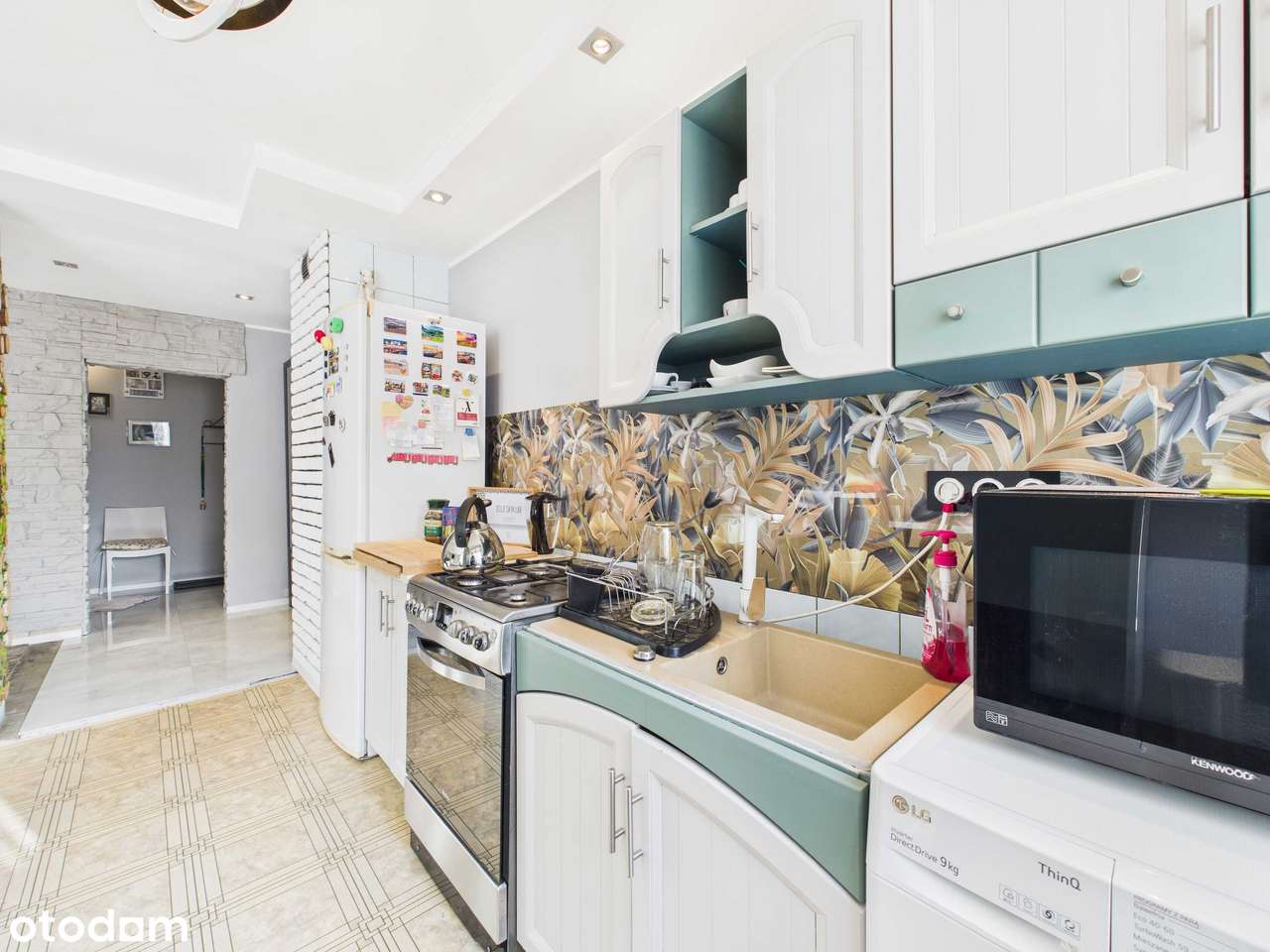 Sosnowiec Niwka Kalinowa 1 Piętro z 4 Salon Połączony z Kuchnią Balkon-9