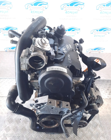 MOTOR COMPLETO 1.9 TDI 8V 105CV BKC SEAT LEON 1P ALTEA VW VOLKSWAGEN GOLF V 5 MK5 GOLF PLUS TOURAN AUDI A3 SKODA OCTAVIA MOTOR ARRANQUE ALTERNADOR BIMASSA COMPRESSOR AR CONDICIONADO BOMBA DIREÇÃO TURBO INJETOR BXE BLS - 12