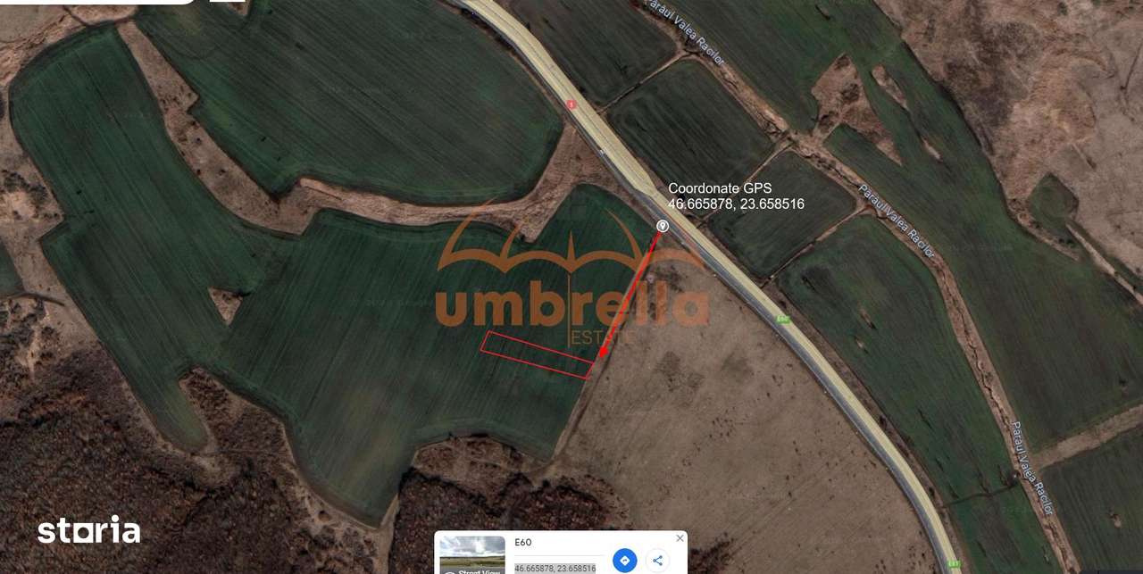 Teren de vanzare extravilan, langa E 60, 2.100 m², Valcele -Felecu ! - Imagine principală: 4/4