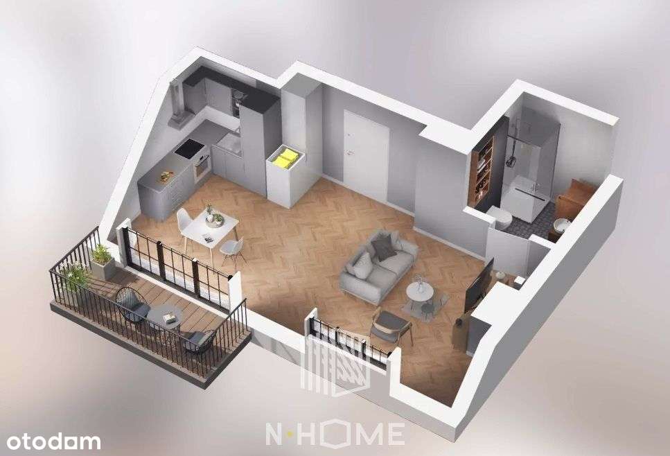 Kawalerka w sercu Wrocławia-1