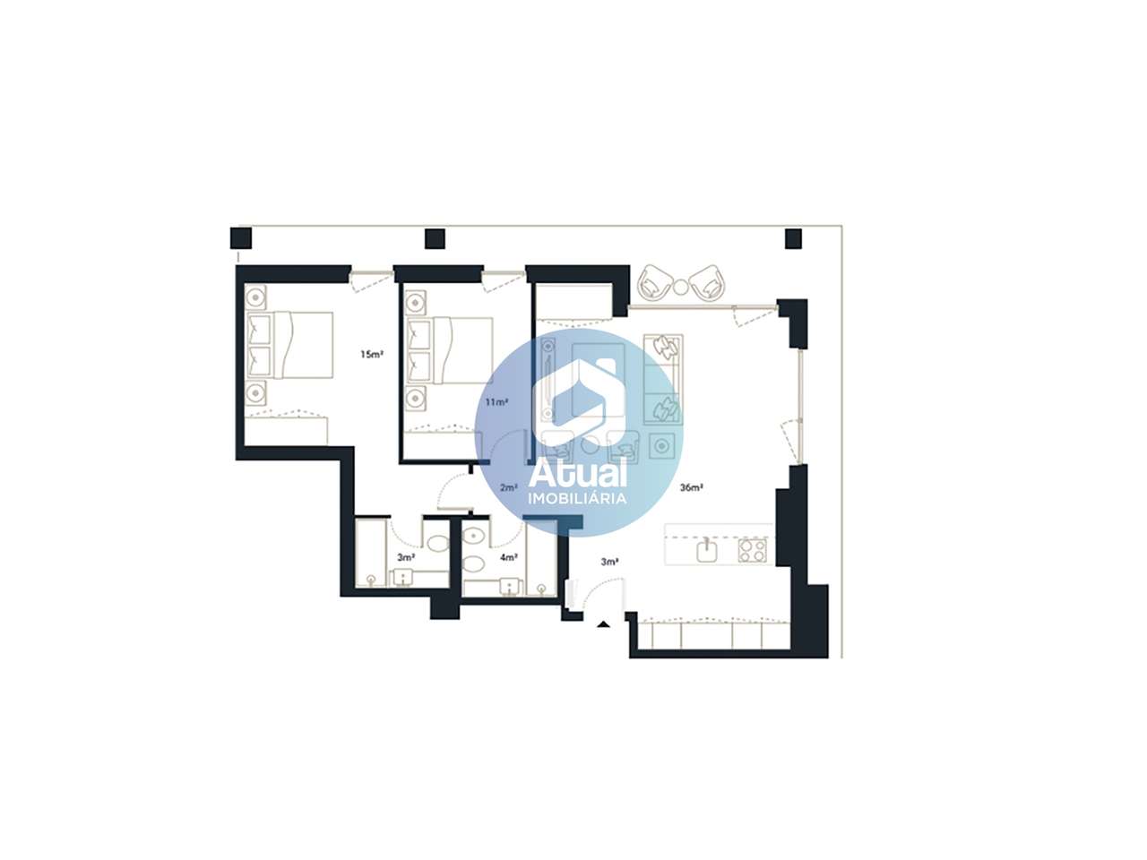 Apartamento T2 Venda em Paranhos,Porto-14