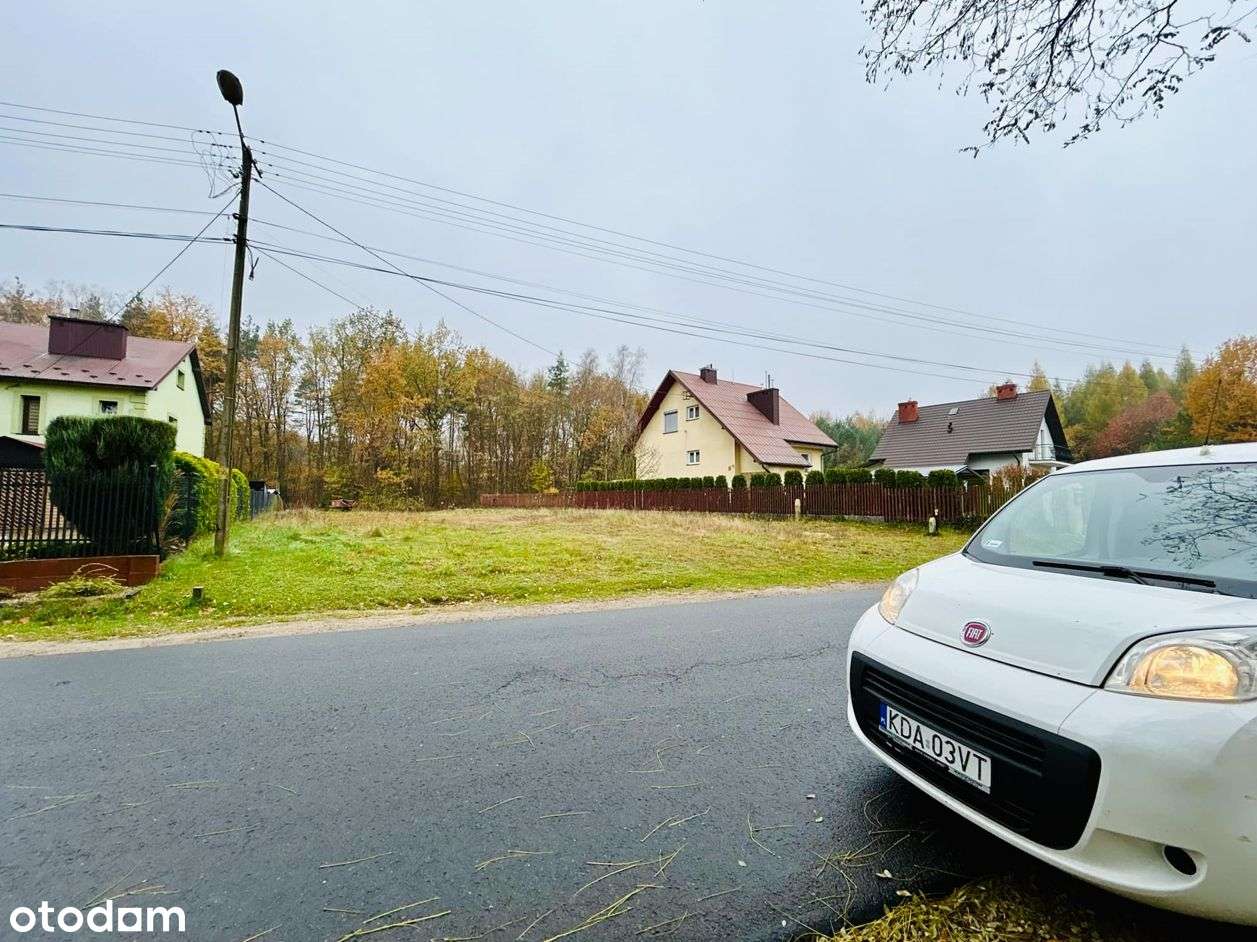 Działka budowlana lipiny wszystkie media + plan