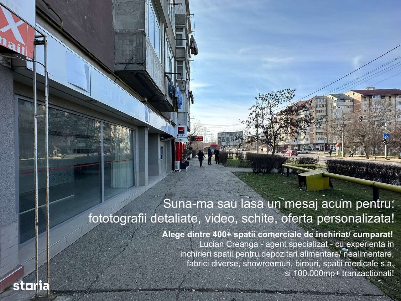 Spatiu de la 60mp la 130mp, zona Siraj, Selgros - bd. Poitiers-0