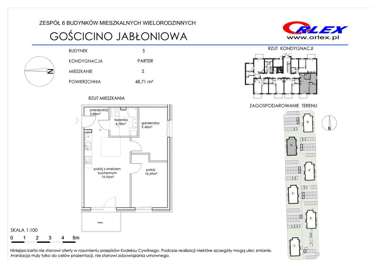 Gościcino ul. Jabłoniowa 3/2 (lokal J3_2)