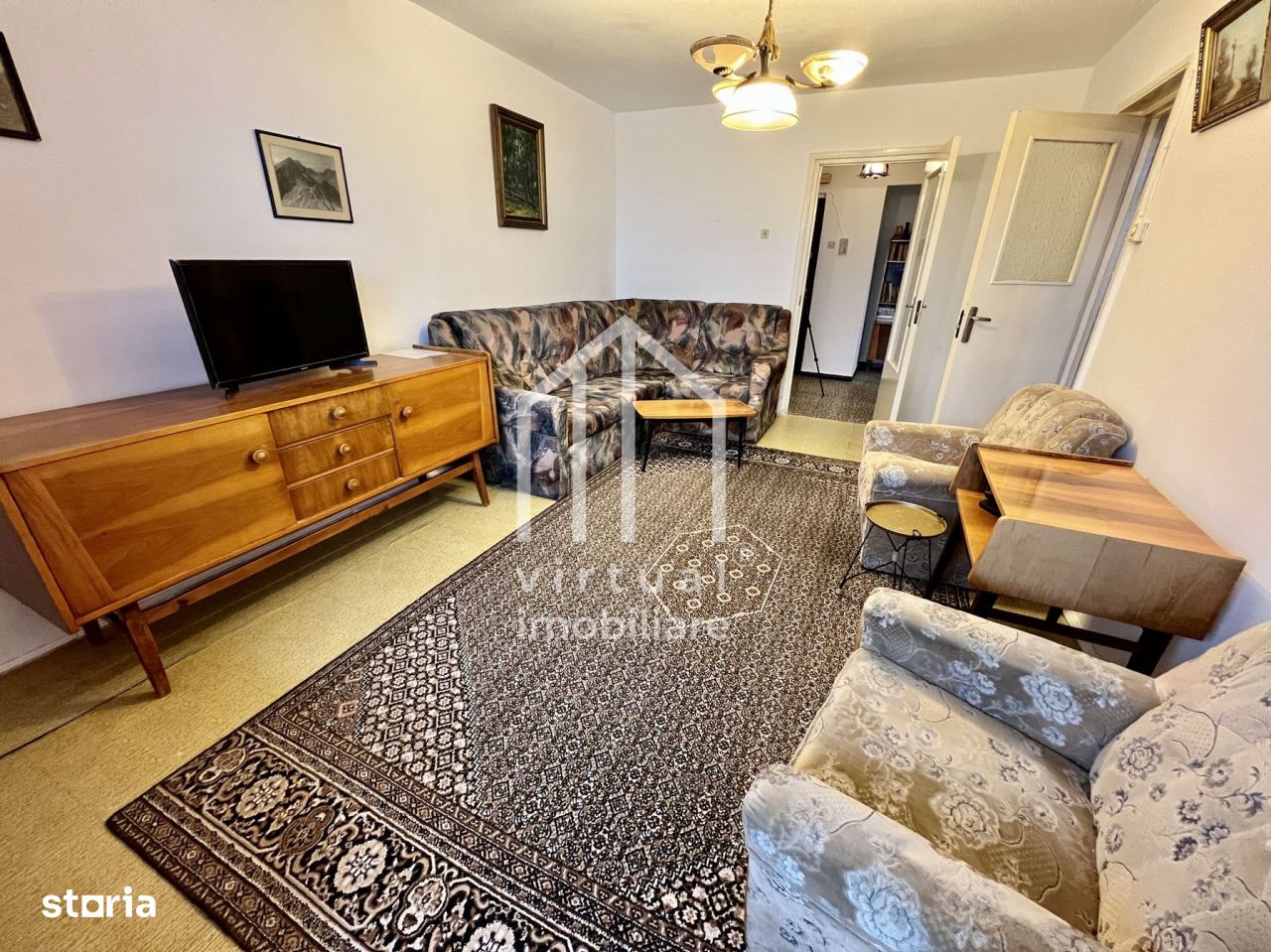 Apartament cu 3 camere decomandat ,60mp utili + balcon | zona Rahovei