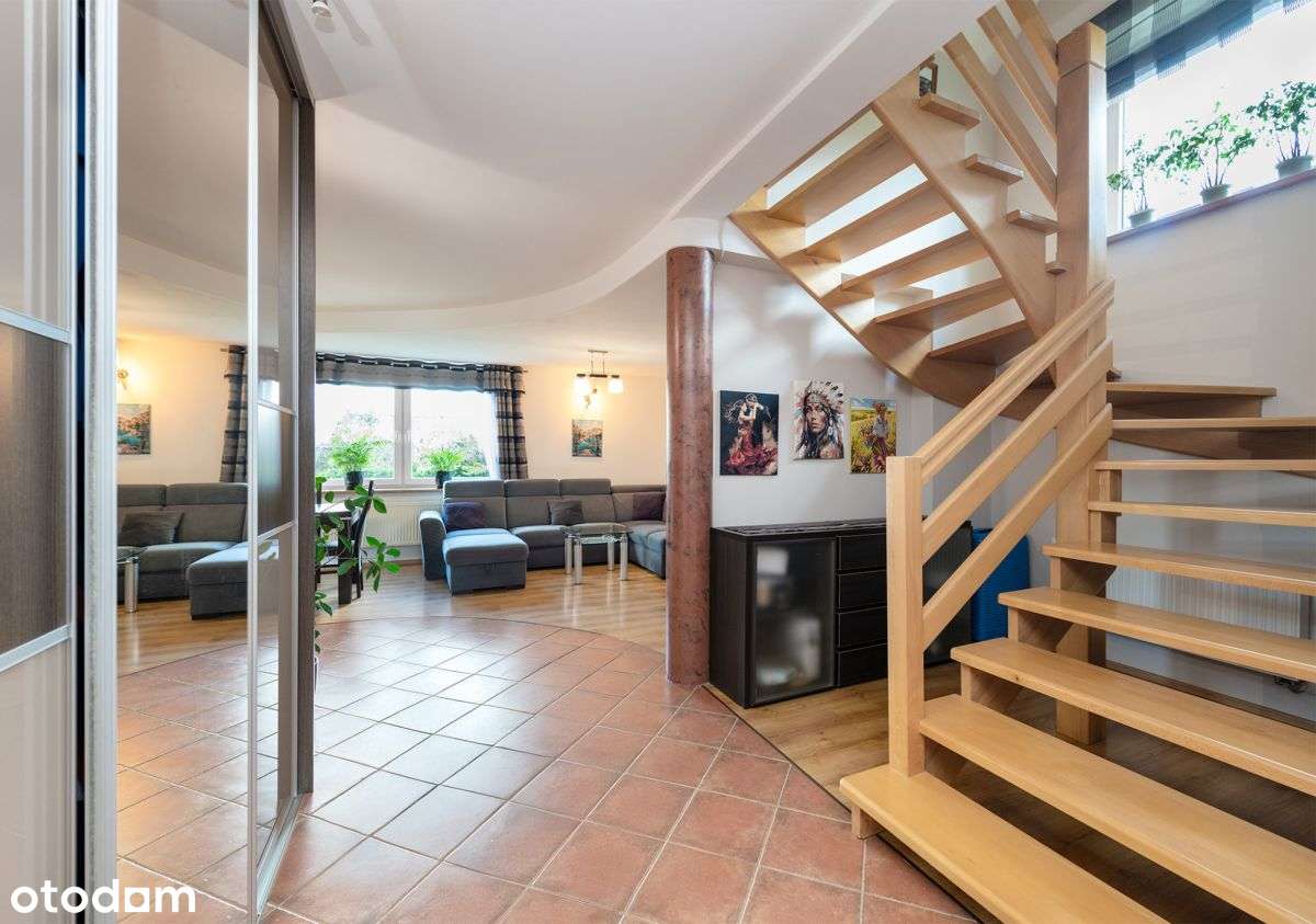 Dom wolnostojący na działce 1400m pośród zieleni-5