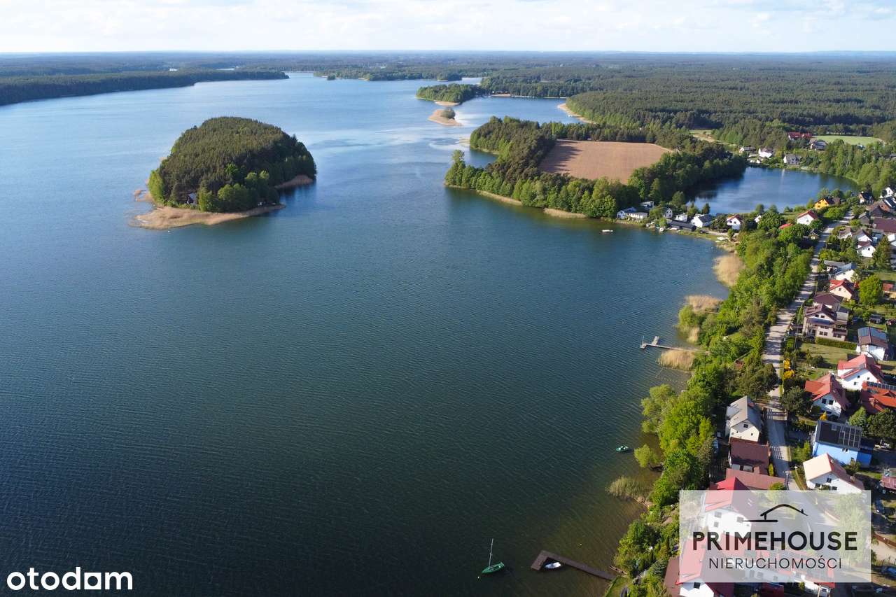 NOWA CEN!Zagospodarowana działka nad jeziorem! PEREŁKA!-5