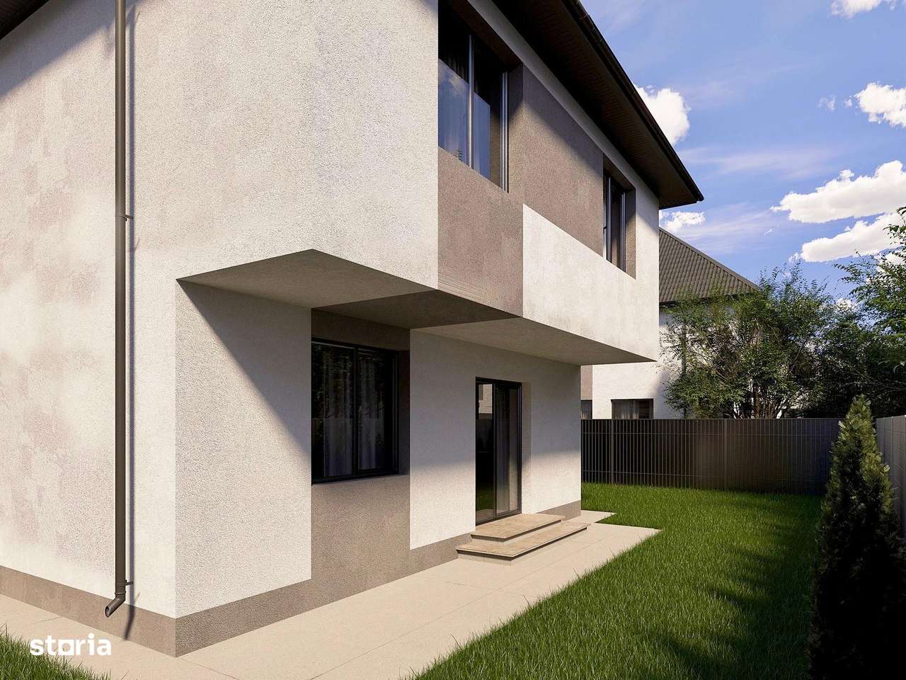 Case individuale cu 4 camere + mansarda. Teren  235-360 mp - Imagine principală: 5/20