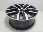 VW GOLF VII T-ROC PASSAT B8 ALUFELGI 17" 5G0601025BT ORYGINAŁ SUPER STAN - 6