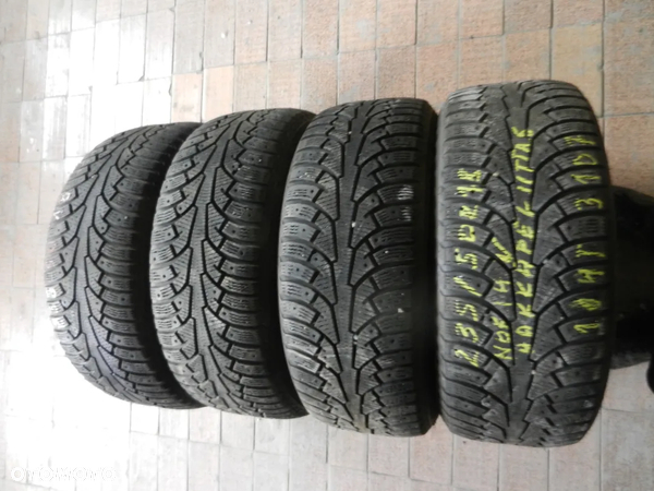 Opony 235/50r18 nokian hakkapeliitta 5 6,6mm zima komplet kolce - 1