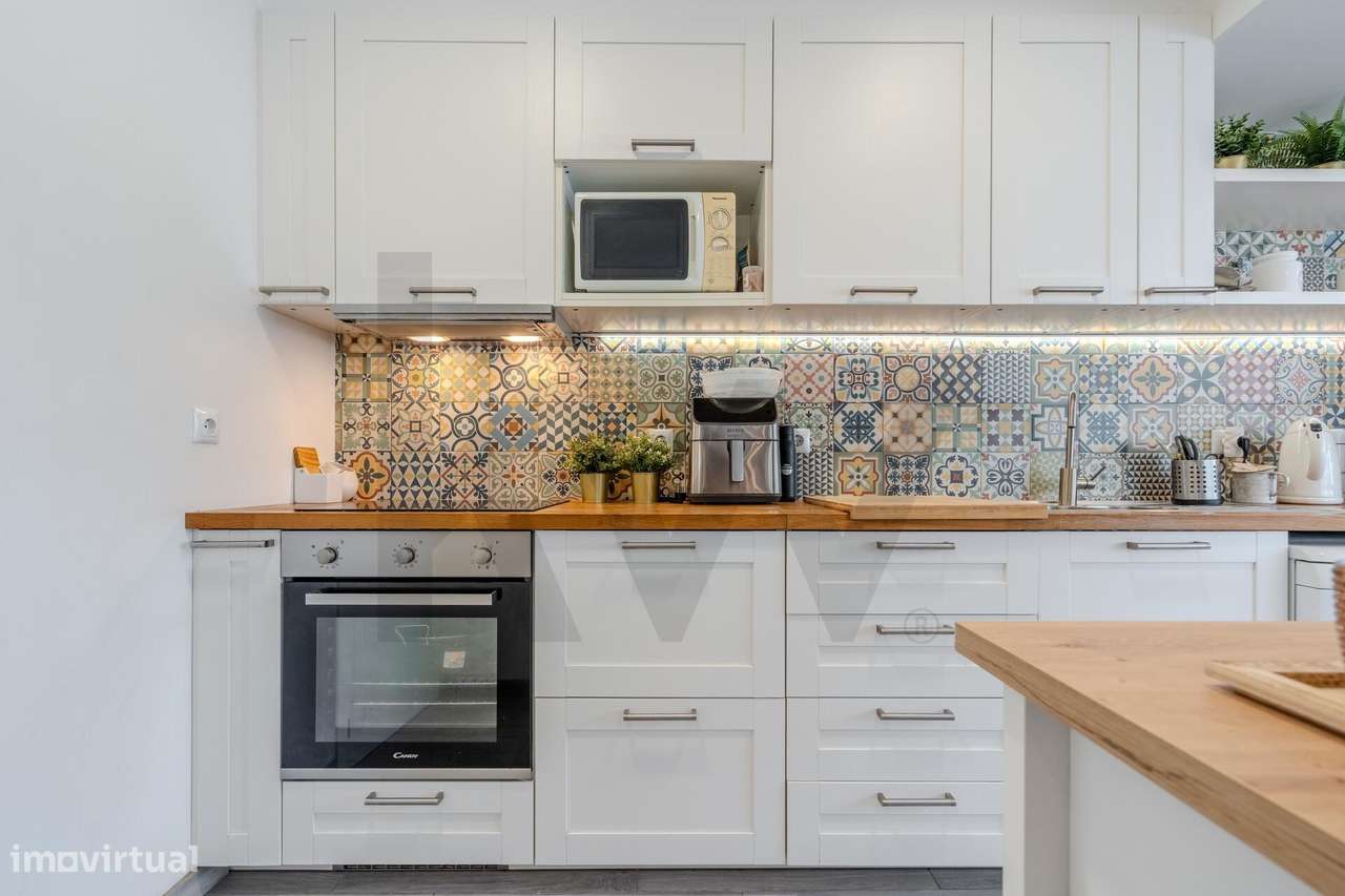 T1 convertido em T2, remodelado, com Terraço Exclusivo – Modernidade e - Grande imagem: 5/46