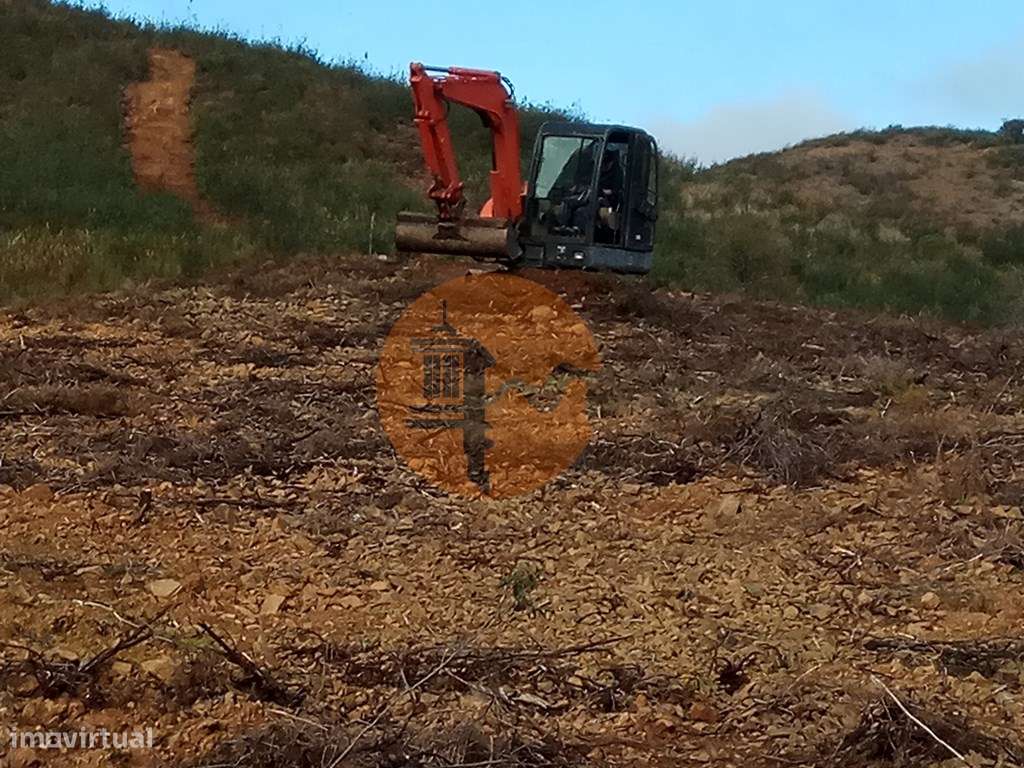 TERRENO RÚSTICO COM 7880 M2 JUNTO A BARRAGEM DO BELICHE - AZINHAL -... - Grande imagem: 5/60